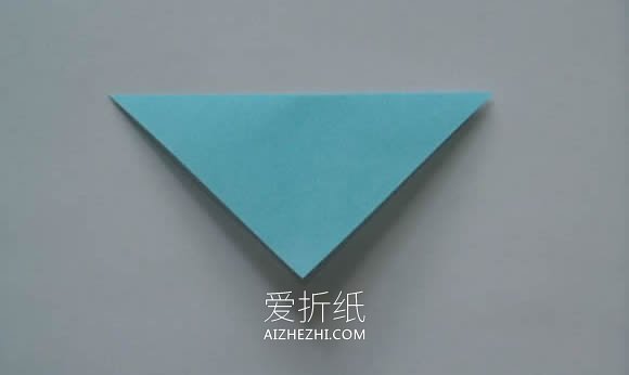 怎么折纸模块化三角形收纳盒的折法图解- www.aizhezhi.com