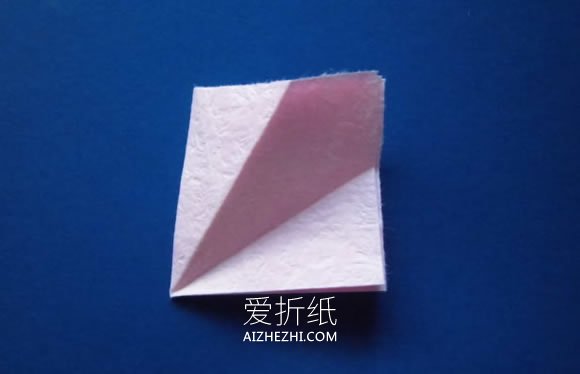 怎么用手揉纸折风信子的折法步骤图解- www.aizhezhi.com
