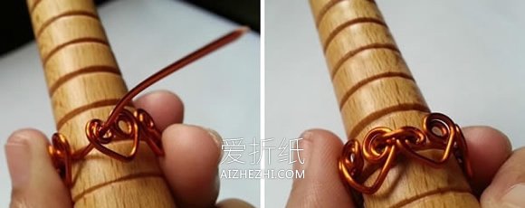 怎么做情人节礼物心链戒指的制作方法图解- www.aizhezhi.com