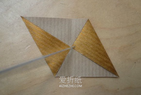 立体纸花球怎么折叠的方法图解过程- www.aizhezhi.com