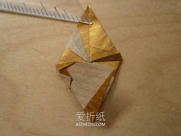 立体纸花球怎么折叠的方法图解过程- www.aizhezhi.com