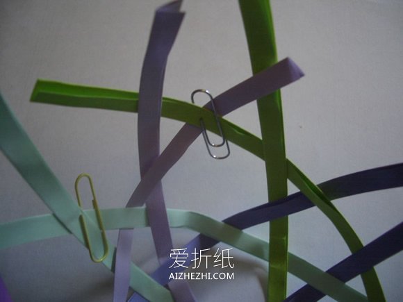 怎么做纸球的折法步骤图解- www.aizhezhi.com