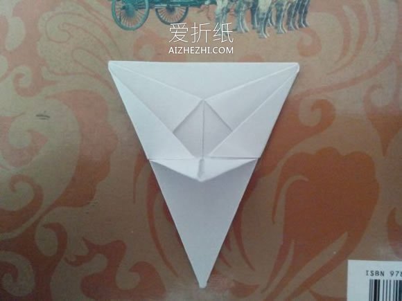 手工简单纸元宝怎么折叠的步骤图解- www.aizhezhi.com