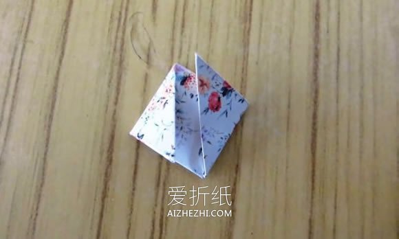 怎么折纸最基础组合花球的折法步骤图解- www.aizhezhi.com