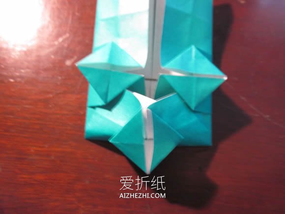 怎么折纸中国花瓶的折法详细步骤图解- www.aizhezhi.com