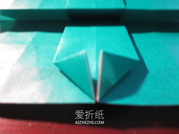 怎么折纸中国花瓶的折法详细步骤图解- www.aizhezhi.com