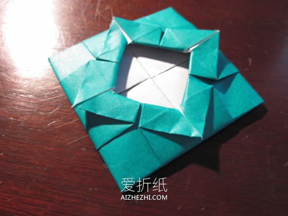 怎么折纸中国花瓶的折法详细步骤图解- www.aizhezhi.com