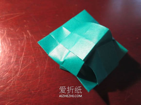 怎么折纸中国花瓶的折法详细步骤图解- www.aizhezhi.com