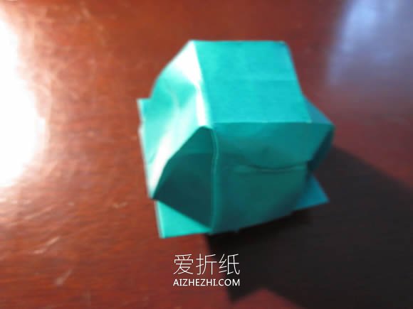 怎么折纸中国花瓶的折法详细步骤图解- www.aizhezhi.com