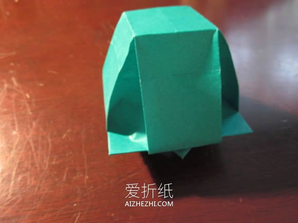 怎么折纸中国花瓶的折法详细步骤图解- www.aizhezhi.com