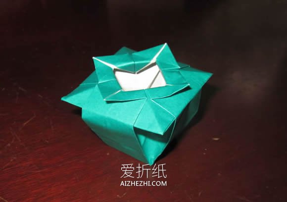 怎么折纸中国花瓶的折法详细步骤图解- www.aizhezhi.com