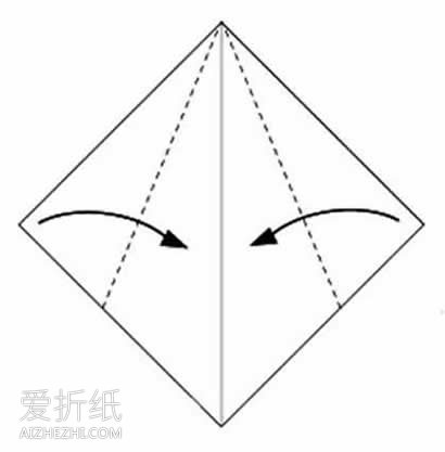 最简单立体圣诞树怎么折的图解教程- www.aizhezhi.com