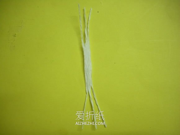 怎么做皱纹纸牵牛花的手工制作方法图解- www.aizhezhi.com