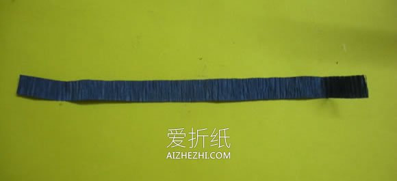 怎么做皱纹纸龙胆花的手工制作方法图解- www.aizhezhi.com