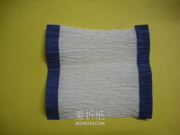 怎么做皱纹纸龙胆花的手工制作方法图解- www.aizhezhi.com