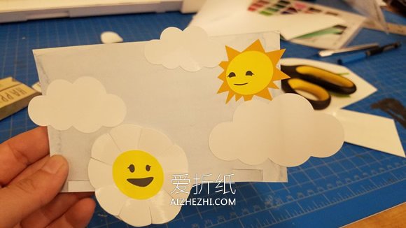 怎么做母亲节电子发光贺卡的制作方法教程- www.aizhezhi.com