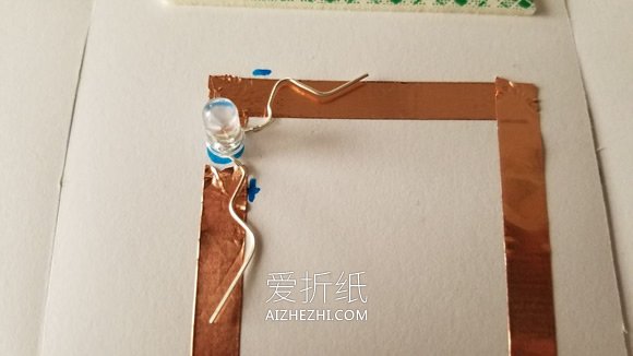 怎么做母亲节电子发光贺卡的制作方法教程- www.aizhezhi.com