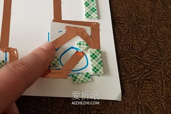 怎么做母亲节电子发光贺卡的制作方法教程- www.aizhezhi.com