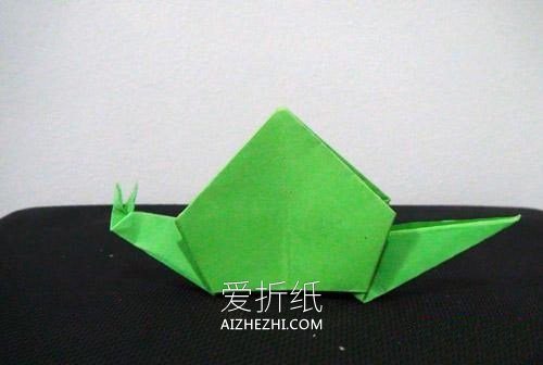 怎么简单折纸小蜗牛的折法步骤教程- www.aizhezhi.com