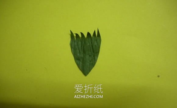 怎么做皱纹纸天竺葵的手工制作方法图解- www.aizhezhi.com
