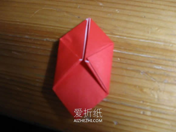 怎么用一张纸折纸立方体的折法图解步骤- www.aizhezhi.com