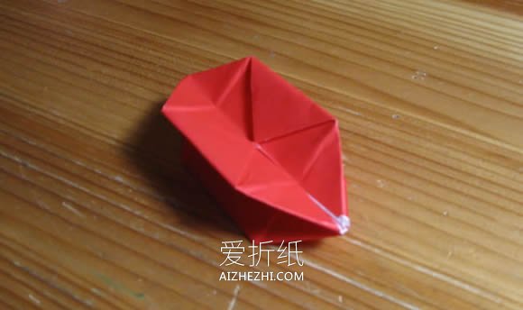 怎么用一张纸折纸立方体的折法图解步骤- www.aizhezhi.com