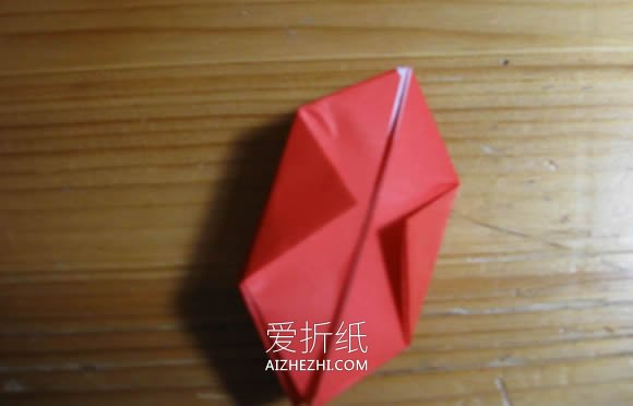 怎么用一张纸折纸立方体的折法图解步骤- www.aizhezhi.com