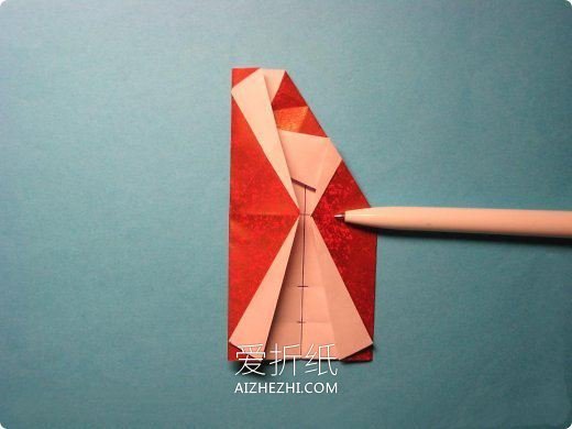 立体五边形图案纸花球的折法详细步骤图解- www.aizhezhi.com