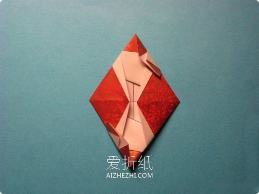 立体五边形图案纸花球的折法详细步骤图解- www.aizhezhi.com