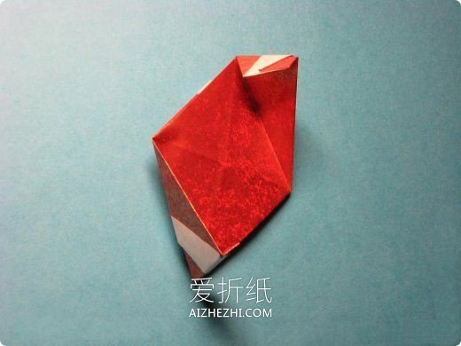 立体五边形图案纸花球的折法详细步骤图解- www.aizhezhi.com