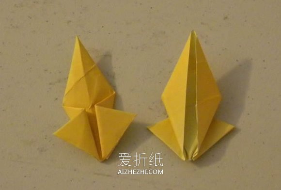 怎么折纸组合立体太阳的折法图解步骤- www.aizhezhi.com