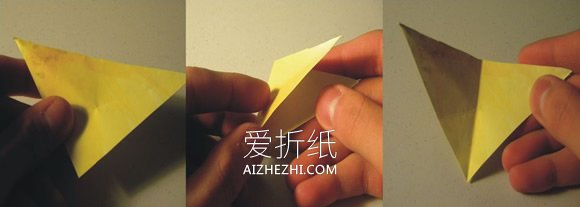 怎么折纸组合立体太阳的折法图解步骤- www.aizhezhi.com