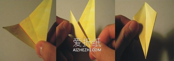 怎么折纸组合立体太阳的折法图解步骤- www.aizhezhi.com