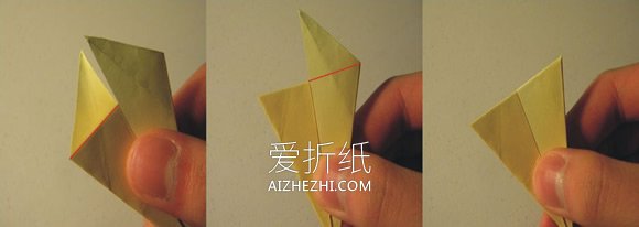 怎么折纸组合立体太阳的折法图解步骤- www.aizhezhi.com