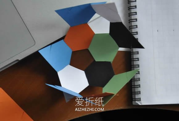 怎么手工做纸十二面体的制作方法图解教程- www.aizhezhi.com