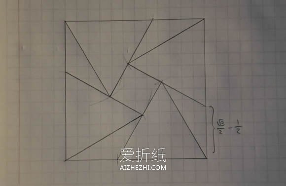 怎么手工做纸十二面体的制作方法图解教程- www.aizhezhi.com