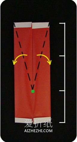 怎么简单折纸背麻袋圣诞老人的折法图解- www.aizhezhi.com