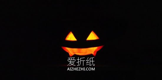 怎么用真南瓜做万圣节南瓜灯的制作方法- www.aizhezhi.com