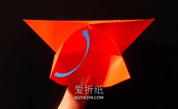 怎么折纸爱心书签的折法过程步骤图解- www.aizhezhi.com