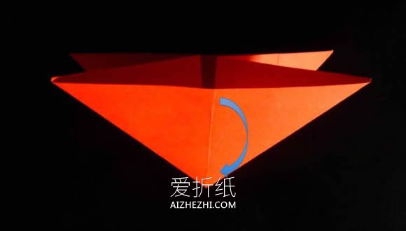 怎么折纸爱心书签的折法过程步骤图解- www.aizhezhi.com