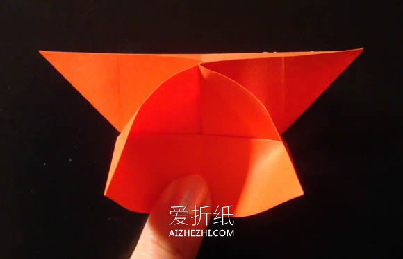 怎么折纸爱心书签的折法过程步骤图解- www.aizhezhi.com