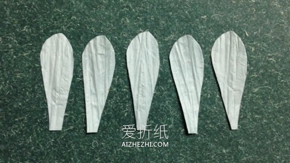 怎么做纸藤蓝雪花的手工制作方法图解- www.aizhezhi.com