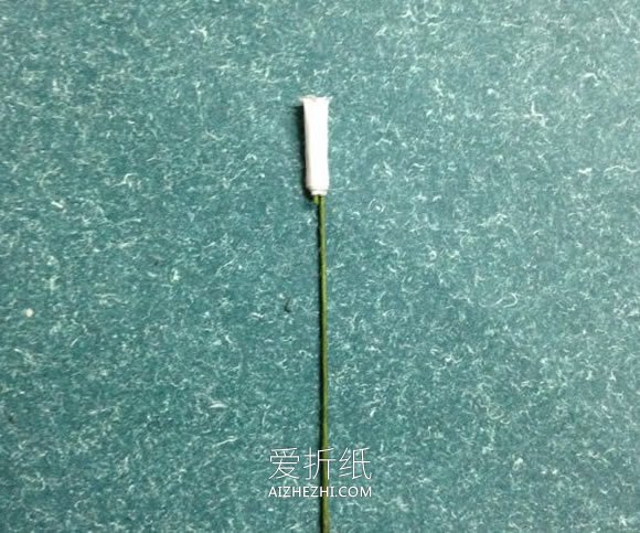 怎么做纸藤蓝雪花的手工制作方法图解- www.aizhezhi.com