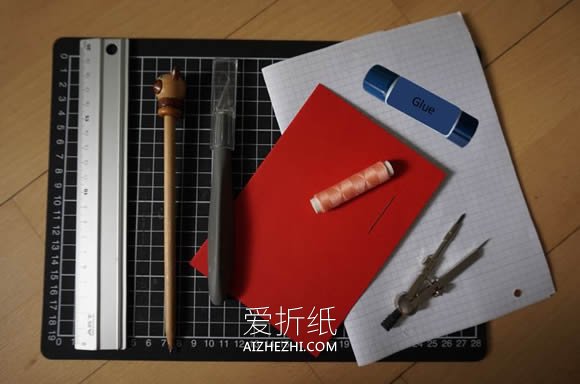 怎么做手缝婚礼邀请卡的制作方法图解- www.aizhezhi.com