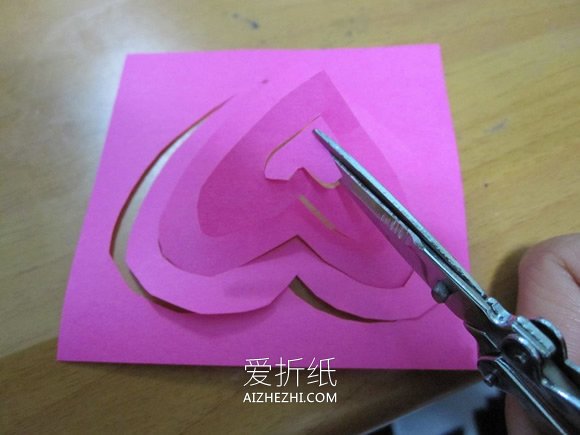 怎么做情人节心形弹出爱便利贴/贺卡的制作方法- www.aizhezhi.com