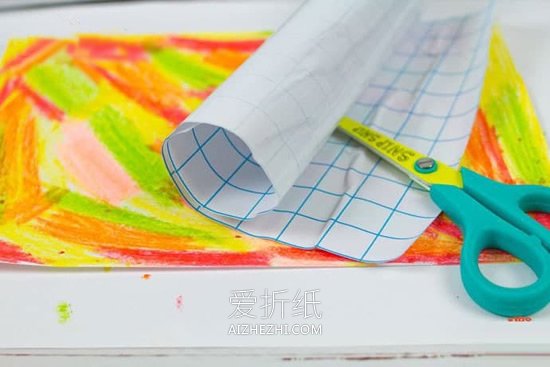 怎么做刮画树叶书签的手工制作方法图解教程- www.aizhezhi.com