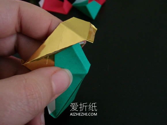 怎么手工折纸二十面体的折法详细图解步骤- www.aizhezhi.com