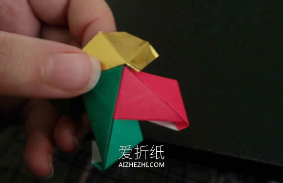 怎么手工折纸二十面体的折法详细图解步骤- www.aizhezhi.com