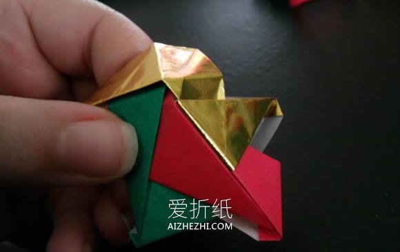 怎么手工折纸二十面体的折法详细图解步骤- www.aizhezhi.com