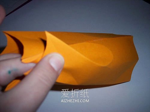 怎么折纸复活节彩蛋糖果盒的折法带图纸- www.aizhezhi.com